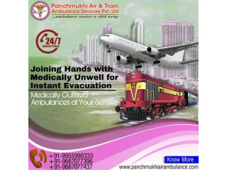 With All Remedial Services, Now Use a High-Class Panchmukhi Air Ambulance from Delhi