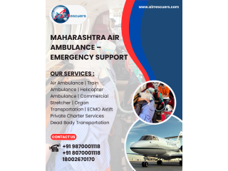 Maharashtra Air Ambulance  Emergency Support