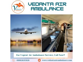 Select a First-class Air Ambulance in Guwahati with Professional Medical Staff