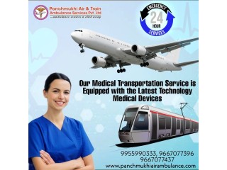 With a Dedicated Healthcare Unit, Hire an Air Ambulance from Delhi by Panchmukhi