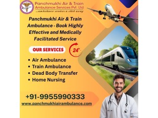 Panchmukhi Train Ambulance in Guwahati- Book Highly Effective and Medically Facilitated Service