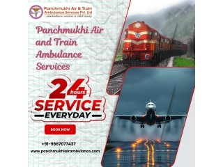 Panchmukhi Air and Train Ambulance in Jabalpur- no hidden charges are applied during booking