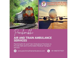 Superb Air Ambulance in Patna with Effective Medical Equipment by Panchmukhi