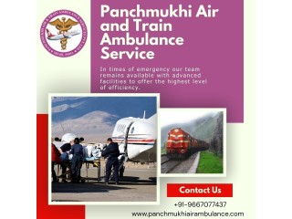 Use Air Ambulance in Guwahati with an Expert Medical Team by Panchmukhi