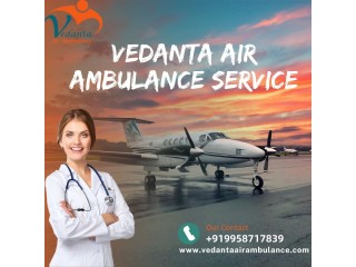 Perfect Air Ambulance from Guwahati with Superior Medical System