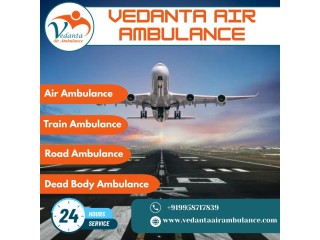 Air Ambulance with Experienced Paramedics and an MD Doctor from Chennai