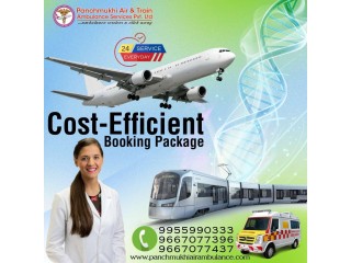 With World-Class ICU Use, Charter Air Ambulance from Patna by Panchmukhi